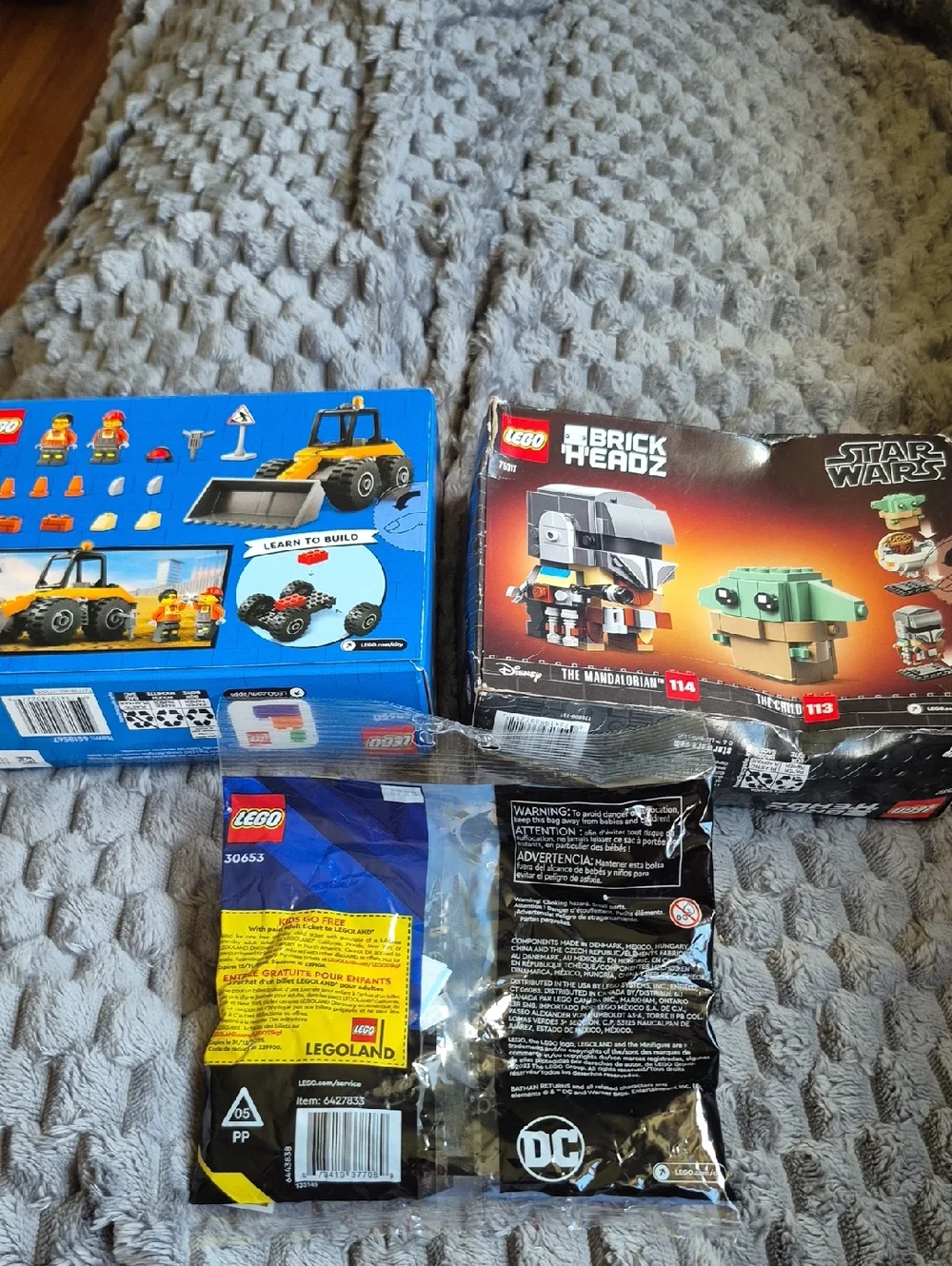 Lego Yellow, Black & Green Assorted Sets